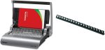 Fellowes Binding Machine Quasar+ Comb Binding (5227201), 5.1" x 18.1" x 15.4"